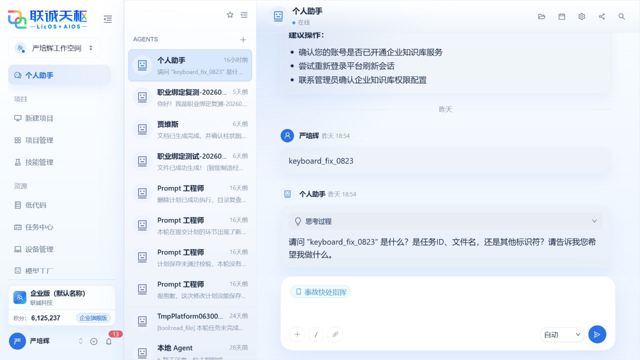 个人助手中已引用技能