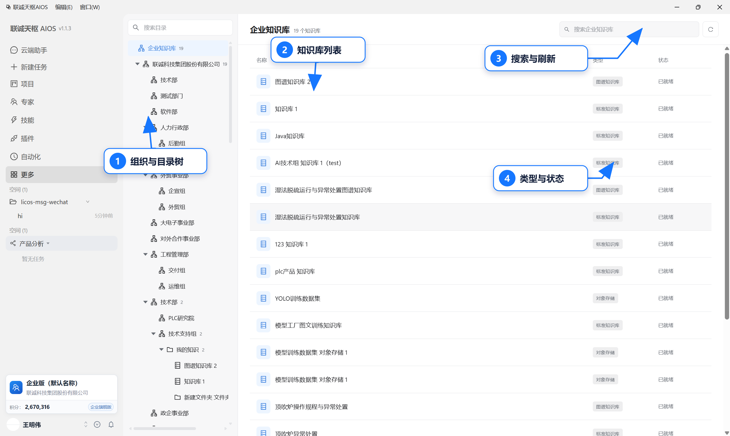企业知识库总览