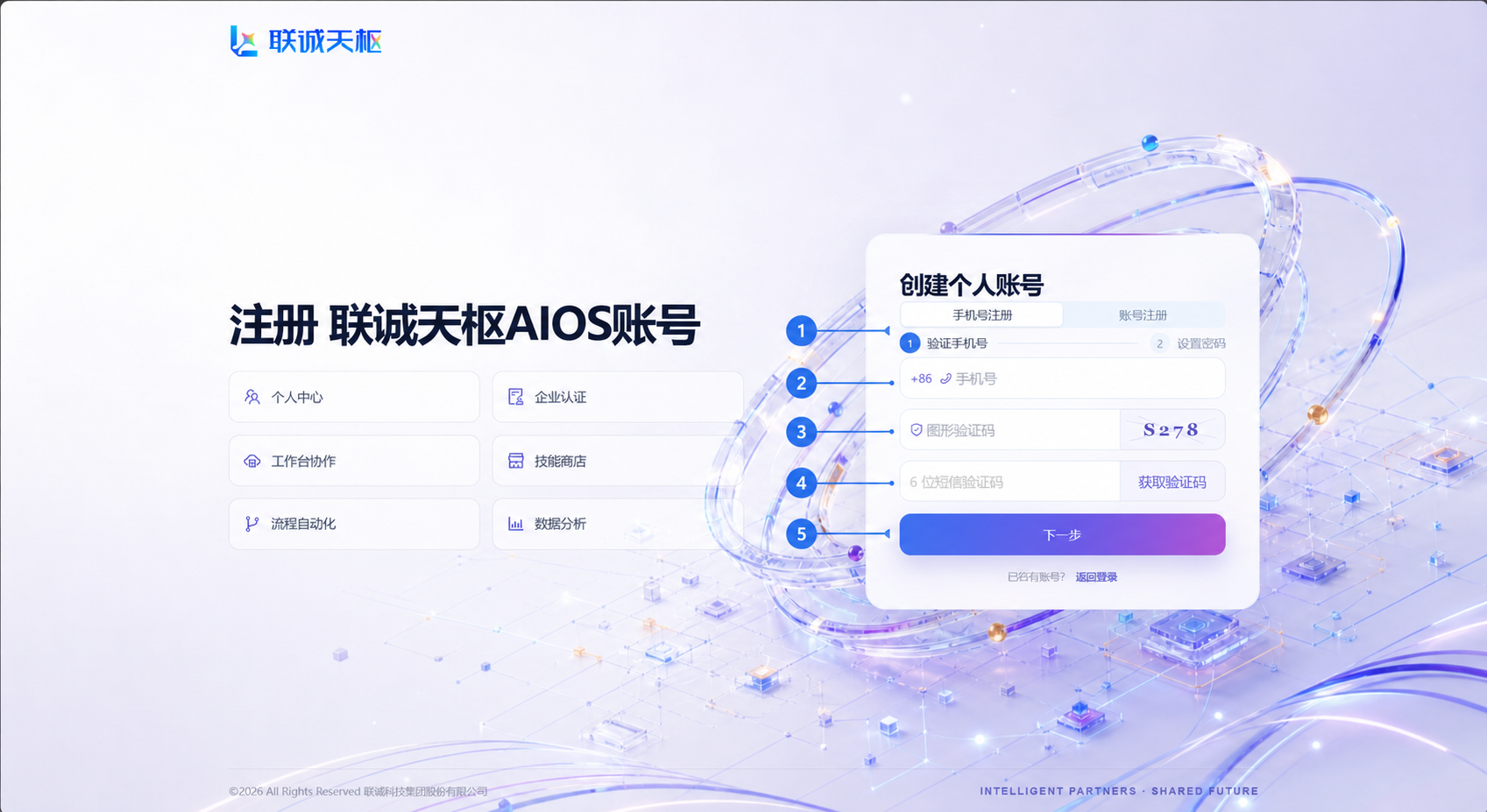 手机号注册页面标注